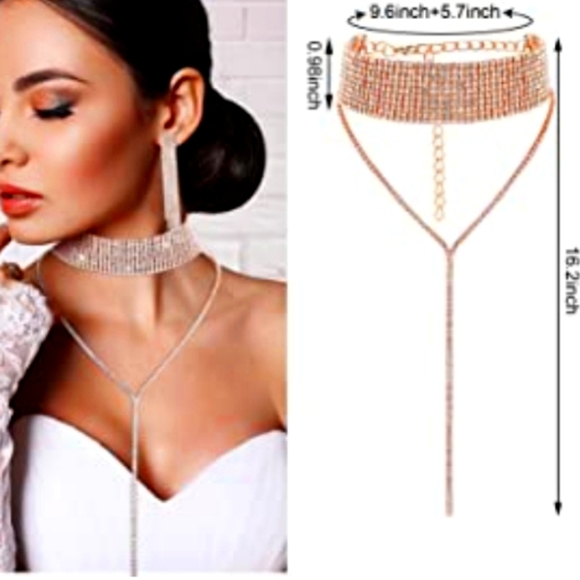 Gorgeous Night Club Jewelry Set NWT - Picture 2 of 4